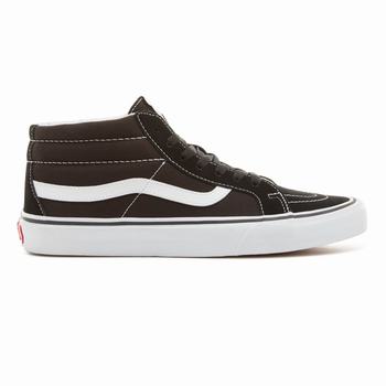 Damske Kotnikove Tenisky Vans Sk8-Mid Reissue Čierne Biele VA43OBUPS